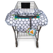 Shop Boppy Preferred Shopping Cart And High Chair Cover, Jumbo Dots at GoodBuy Gear