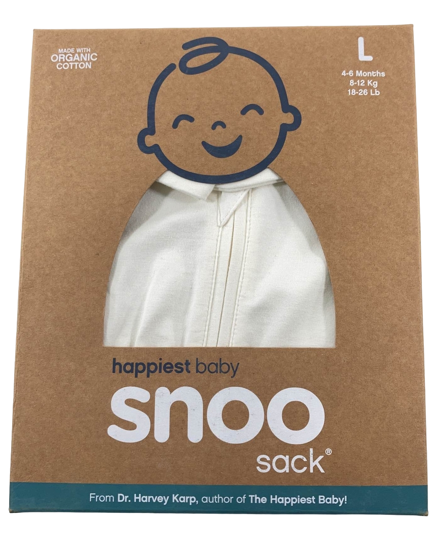 Happiest Baby SNOO Sack, Large (18-25 lbs), Ivory