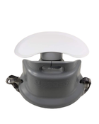 Shop Upseat Baby Floor Chair and Booster Seat with Tray, Grey at GoodBuy Gear