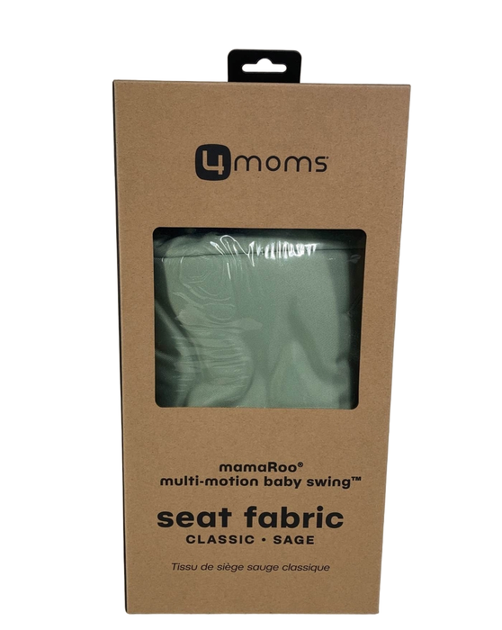 used 4moms MamaRoo Seat Fabric, Sage, Model 1046