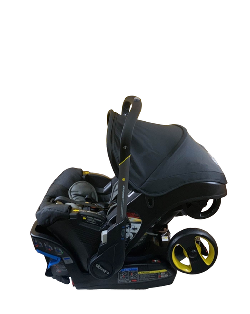 secondhand Doona Infant Car Seat & Stroller Combo, 2023, Nitro Black