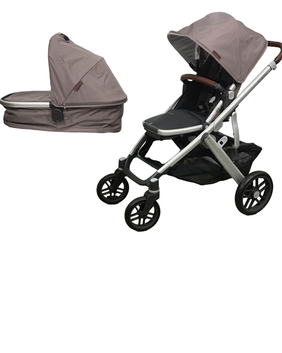 secondhand UPPAbaby VISTA V2 Stroller, Theo (Dark Taupe), 2023