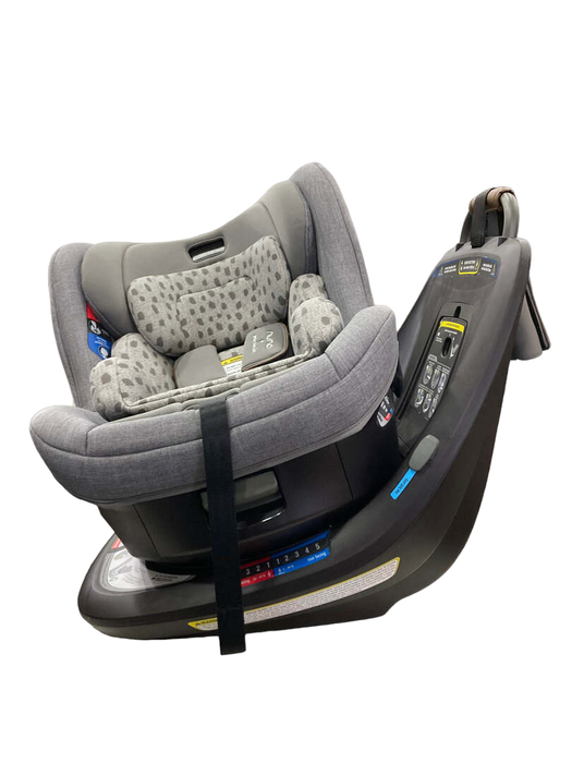 Nuna Revv Rotating Convertible Car Seat, 2022, Brushstroke Dot