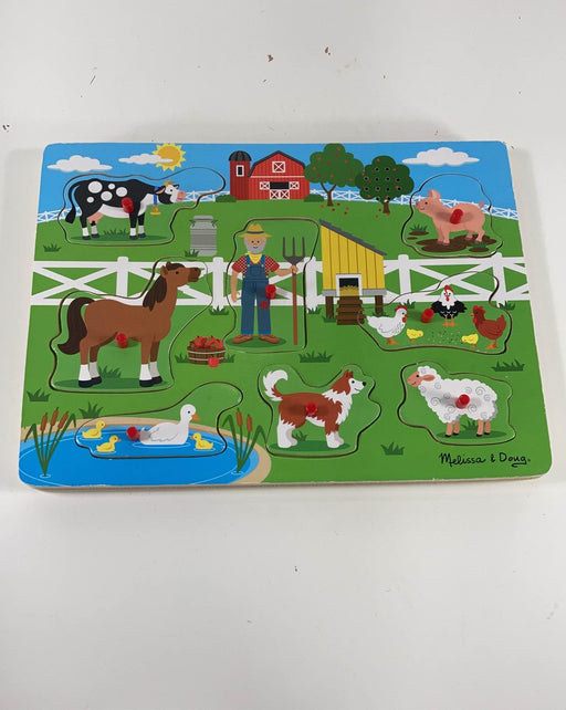 used Melissa & Doug Sound Puzzle, Old Macdonald's Farm