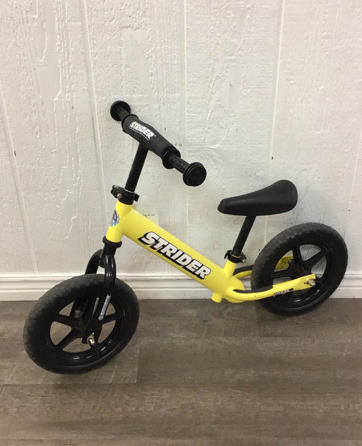 used Strider Balance Bike 12 Sport, Yellow