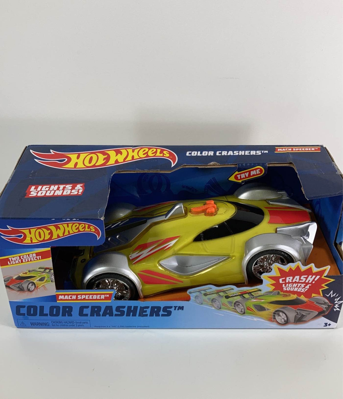 Hot Wheels Color Crashers, Mach Speeder — GoodBuy Gear