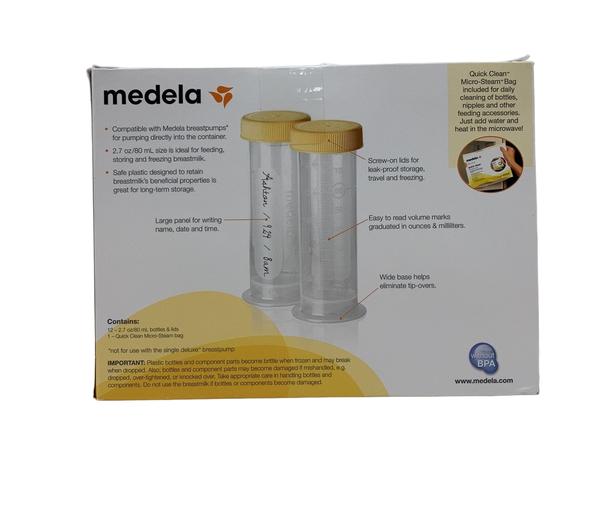 Medela 5 oz Breastmilk Bottle Wide Base Nipple