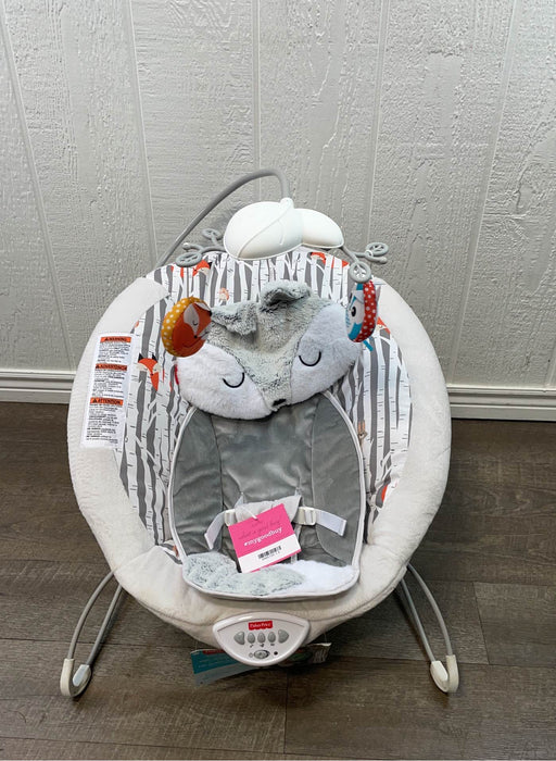 used Fisher Price Deluxe Bouncer, Peek-a-boo Fox