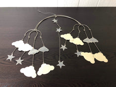 used West Elm Stars & Clouds Ceiling Mobile