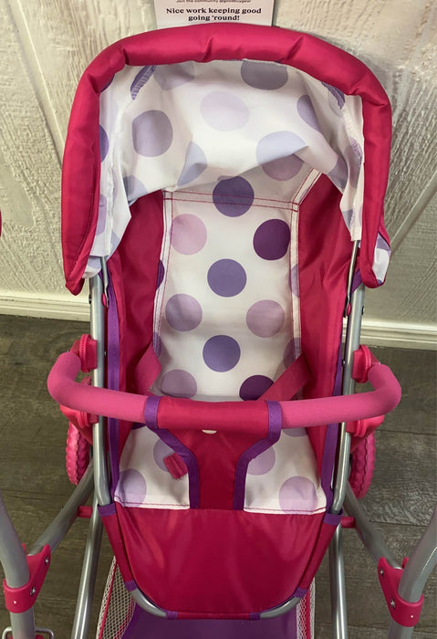 used Lissi Modern Twin Baby Doll Stroller