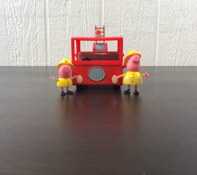 used Peppa Pig Firehouse Playset