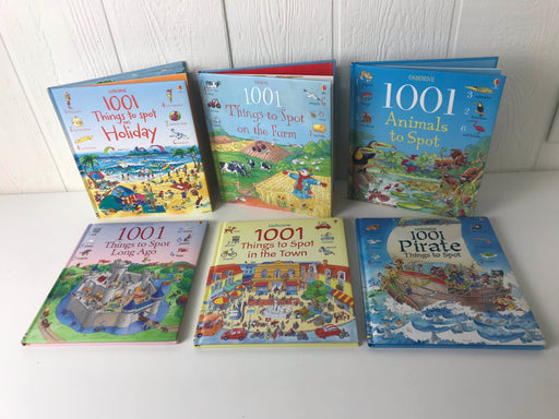 used BUNDLE Books - Usborne 1001 Things To Spot