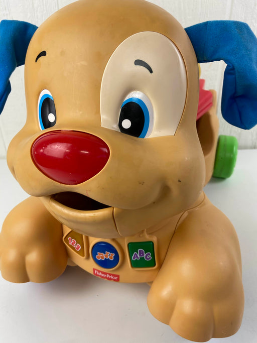 secondhand Fisher Price Laugh And Learn Stride-To-Ride Puppy