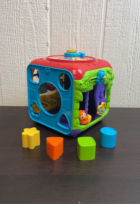 used VTech Sort And Discover Activity Cube