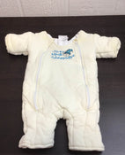 used Baby Merlin's Magic Sleepsuit, Small 3-6 Months, Cotton, Cream