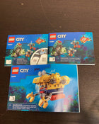 secondhand LEGO City Ocean Exploration Submarine
