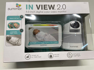 Summer infant in view store 2.0 color video monitor