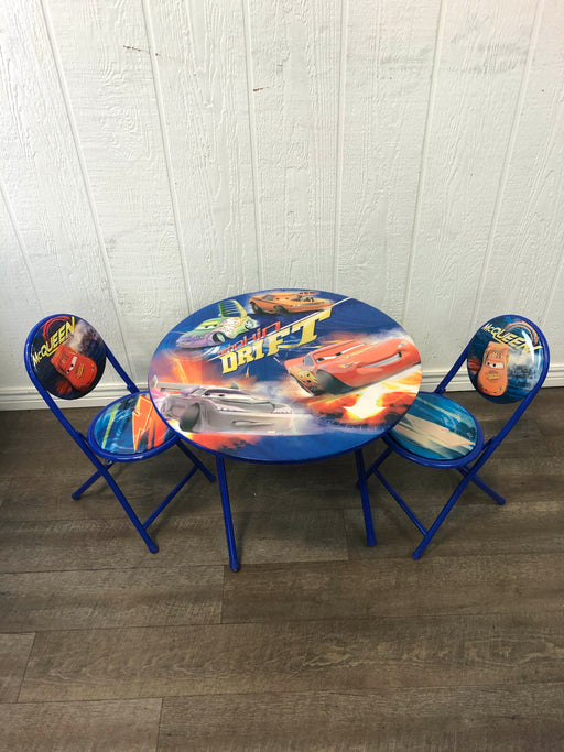 Shop Children’s Folding Table And Chairs, Pixar Cars at GoodBuy Gear
