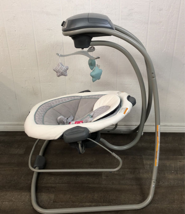 secondhand Graco Cozy Duet Swing And Rocker