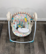 secondhand Bright Starts Portable Swing, Petite Jungle