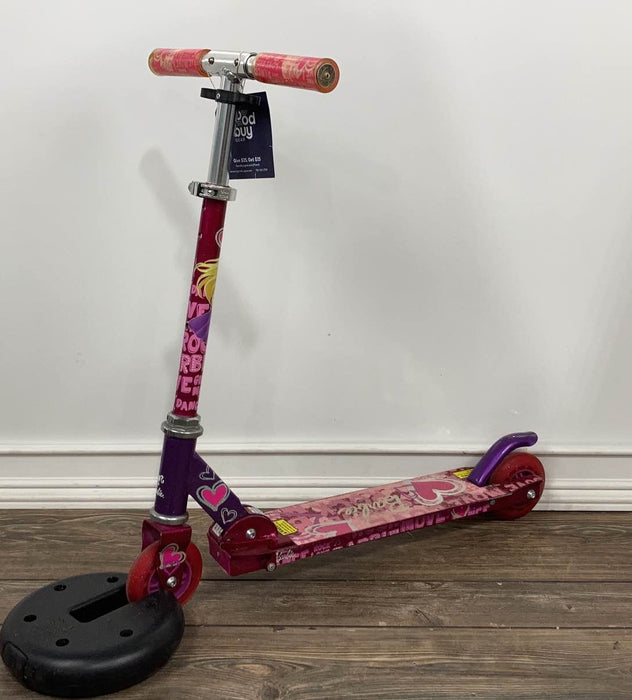 used Barbie 2 Wheel Scooter