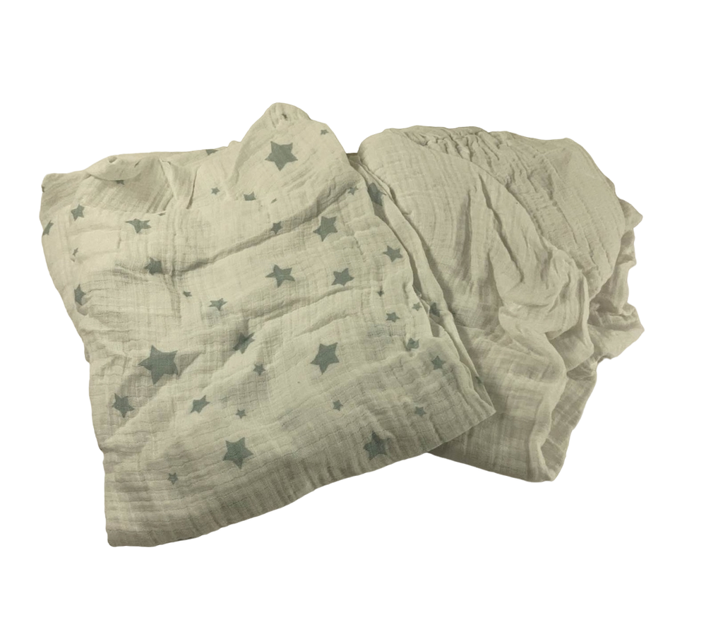 Newton Crib Sheets, 2Pack, Stardust Moonstone Mist