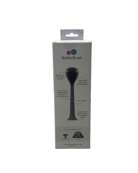 secondhand ezpz Silicone Bottle Brush, Gray