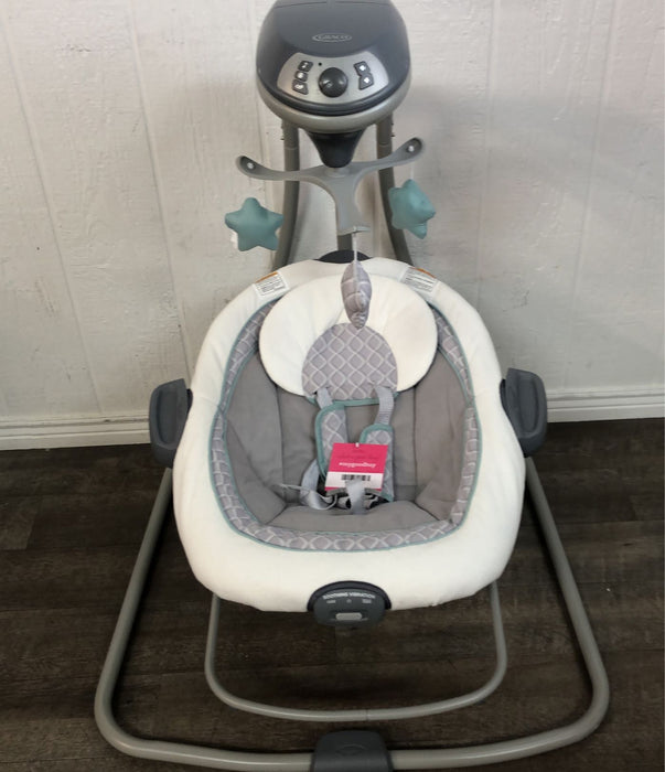 used Graco Cozy Duet Swing And Rocker