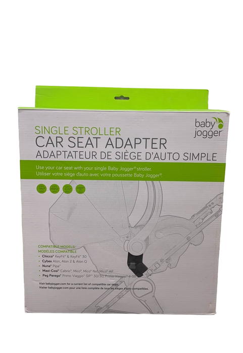 used Baby Jogger Single Stroller Car Seat Adapter Adapter For Cybex, Maxi Cosi & Nuna