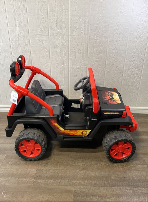 secondhand Fisher Price Power Wheels Jeep Wrangler Rubicon