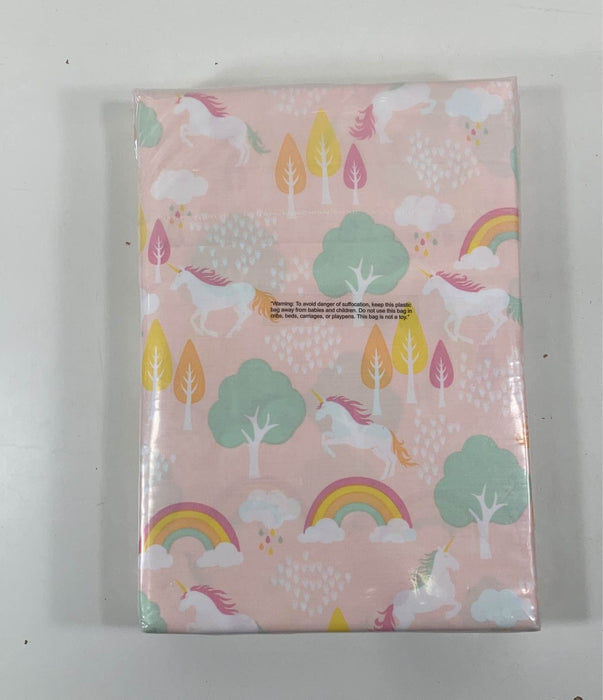 used Amazon Basics Sheet Set, Twin Size Unicorn Pattern