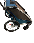 secondhand Thule Chariot Cross Bike Trailer Stroller 2 Seat, Majolica Blue, 2022