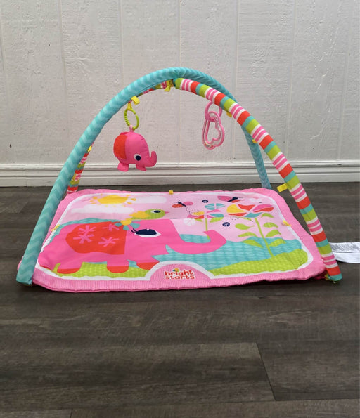 secondhand Bright Starts Activity Gym, fanciful flowers