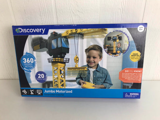 Shop Discovery Kids Jumbo Motorized Construction Crane Set at GoodBuy Gear