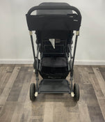 used Joovy Caboose Too Ultralight Graphite Sit And Stand Double Stroller