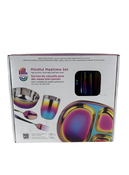 used Ahimsa Mindful Mealtime Set, Rainbow