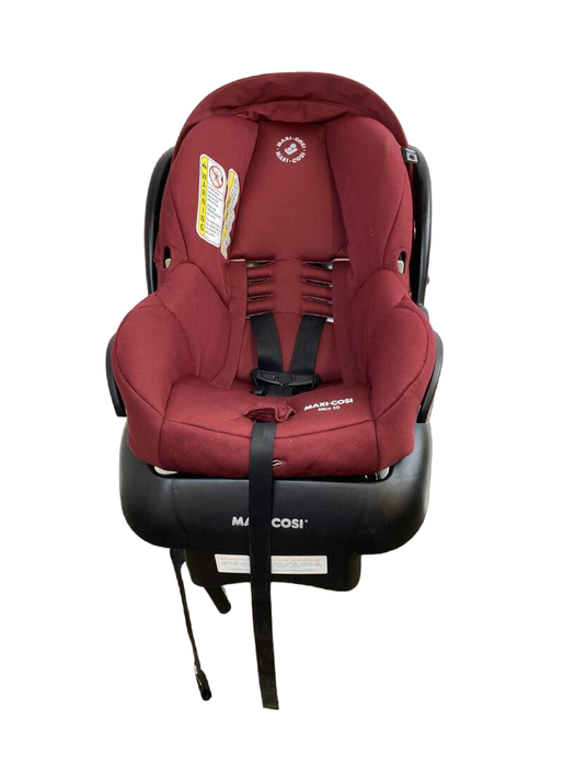 secondhand Maxi-Cosi Mico Max 30 Infant Car Seat, 2021, maroon