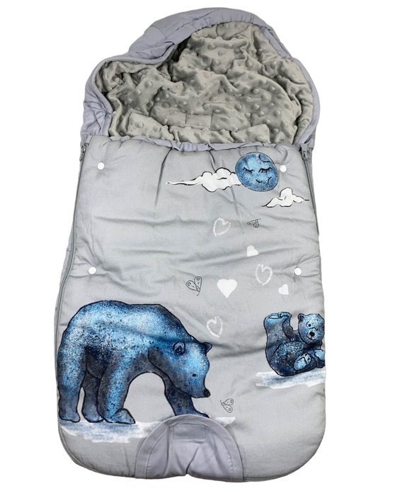 secondhand JumpOff Jo Baby Bunting Bag, Mama Bear