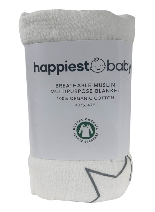 used Happiest Baby Breathable Muslin Swaddle Blanket