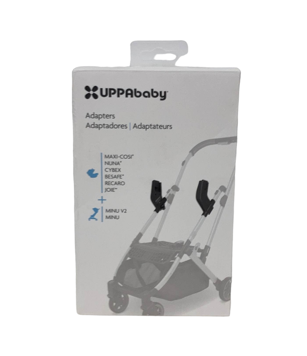 used UPPAbaby MINU/MINU V2 Car Seat Adapters For Maxi-Cosi, Nuna, Cybex, Besafe, Recaro, Joie