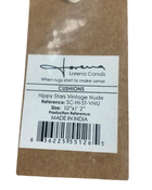 Shop Lorena Canals Hippy Stars Cushion, Vintage Nude at GoodBuy Gear
