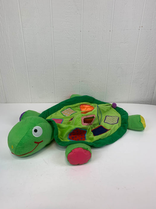 used The Lakeside Collection Plush Turtle Ball Pit