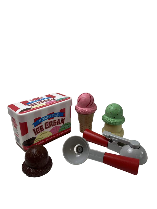 Shop Melissa & Doug Scoop And Stack Ice Cream Cone Magnetic Pretend Play Set at GoodBuy Gear