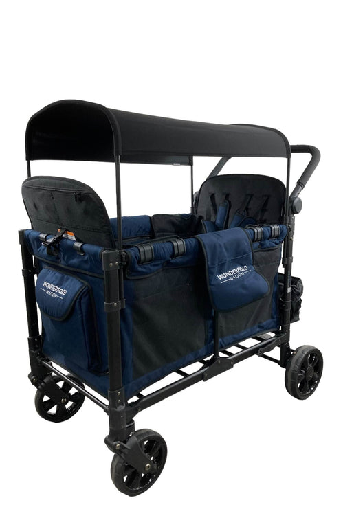 used Wonderfold W4 Elite Stroller Wagon, Noble Navy, 2022