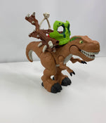 used Fisher Price Imaginext Dino Fortress Gift Set, -Only Dinosaur Included