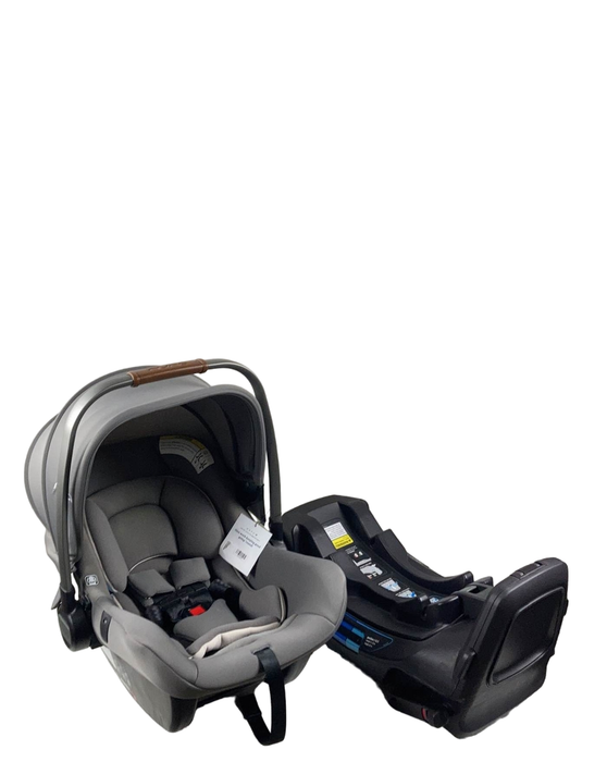 used Nuna PIPA Lite R Infant Car Seat, Granite, 2020