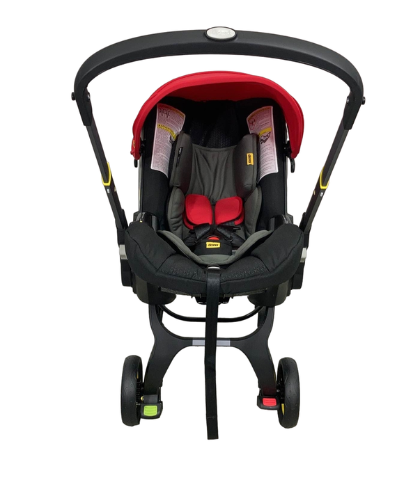 secondhand Doona Infant Car Seat & Stroller Combo, 2023, Flame Red