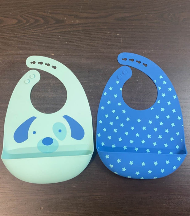 used Cloud Island Silicone Bibs