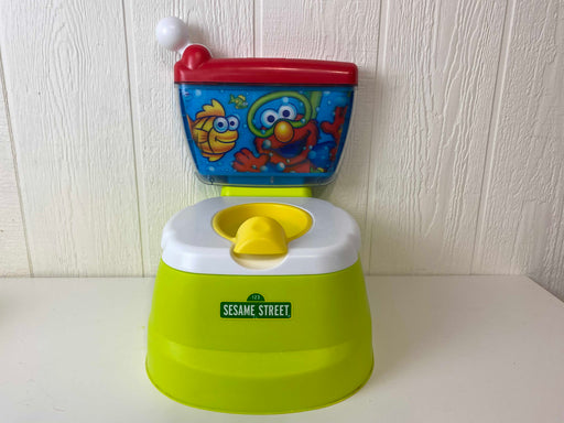 used Kolcraft Sesame Street Elmo Adventure Potty Training Chair With Toilet Seat Adapter