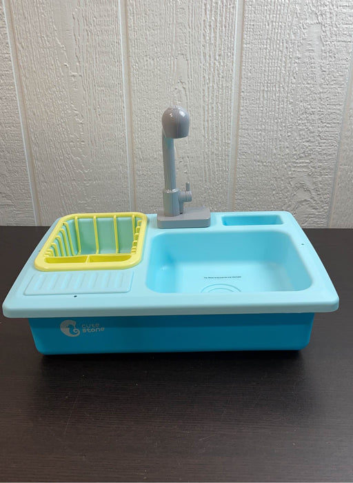used Cute Stone Play Kitchen Sink